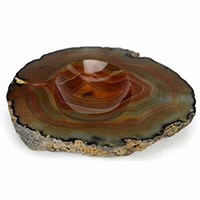 Coffee Striped Agate