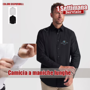 Camicia Uomo manica lunga cotone Moscu