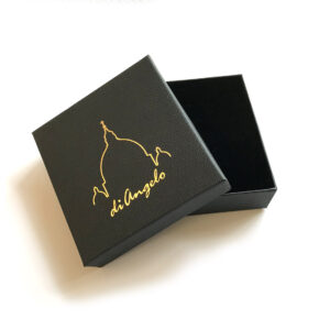 Scatola per Gioielli con stampa Oro/Argento