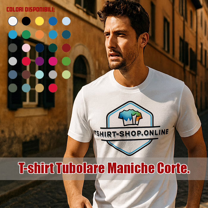 Maglietta Unisex - T-shirt Unisex Personalizzata con Consegna Rapida
