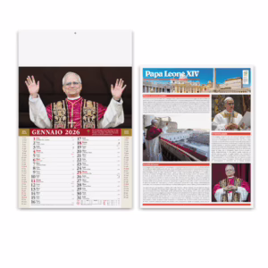 Calendario da Parete Personalizzato – Tutti i Papi della Storia